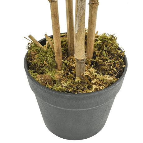 VidaXL kunstig plante bambus 552 blade 120 cm grønne