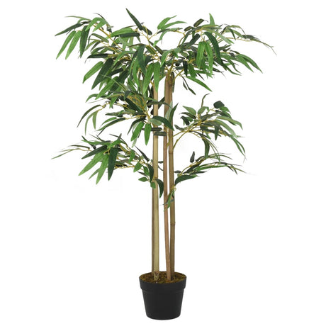 VidaXL kunstig plante bambus 760 blade 120 cm grøn