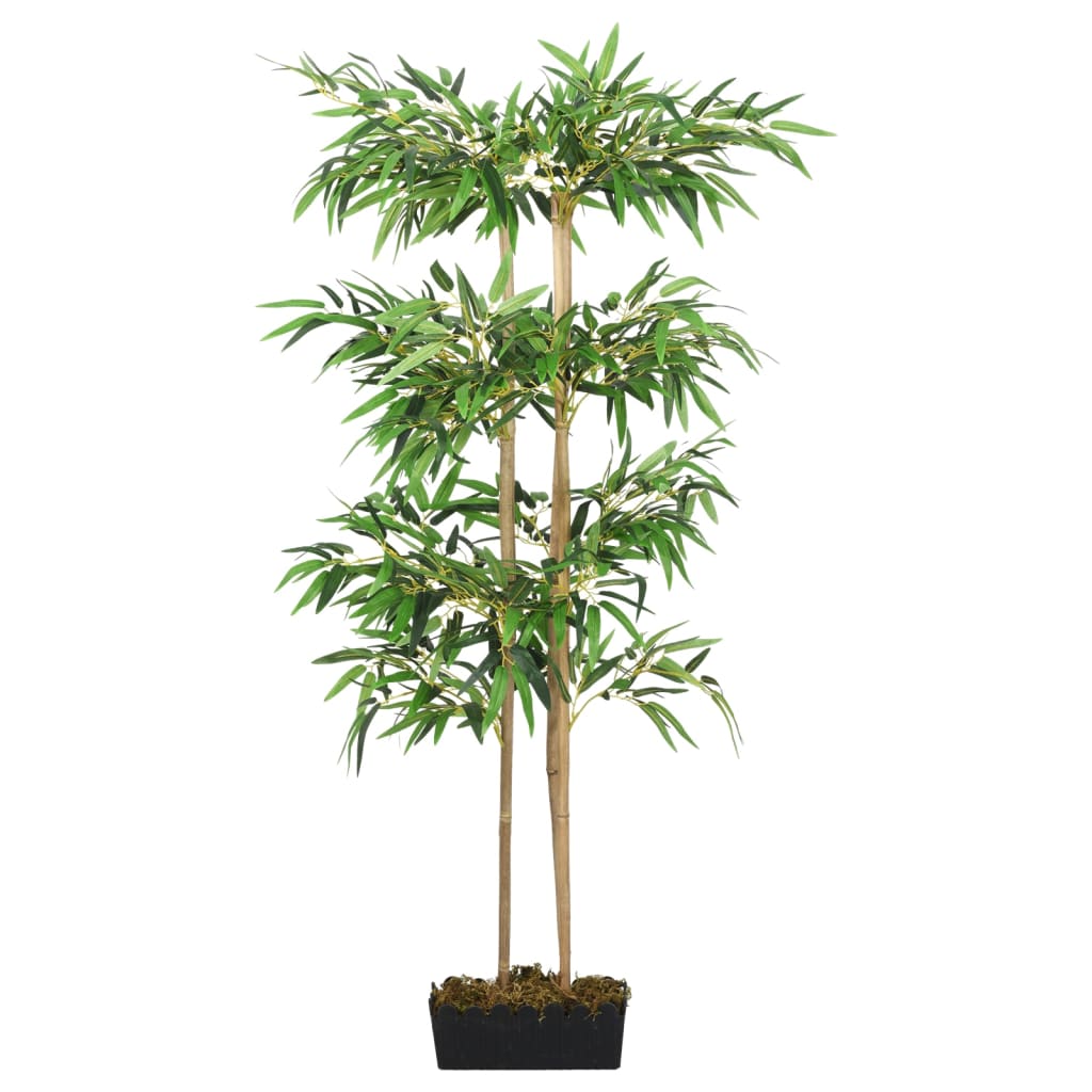 VidaXL kunstig plante bambus 380 blade 80 cm grøn
