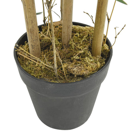 VidaXL kunstig plante bambus 500 blade 80 cm grøn