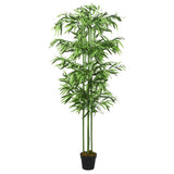 VidaXL kunstig plante bambus 240 blade 80 cm grøn