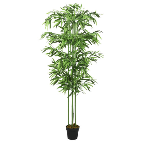 Vidaxx kunstig plante bambus 576 blade 150 cm grønne