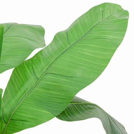 VidaXL kunstig plante banantræ 9 blade 120 cm grøn