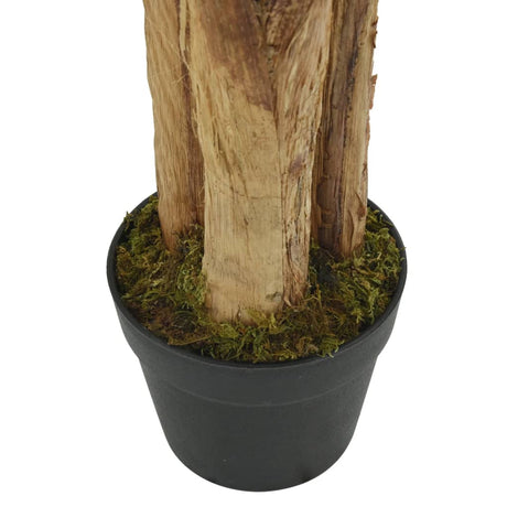 VidaXL kunstig plante banantræ 9 blade 120 cm grøn
