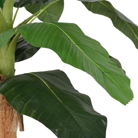 VidaXL kunstig plante banantræ 18 blade 150 cm grøn