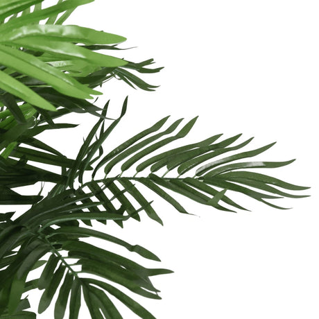 VidaXL kunstig plante palme 28 blade 120 cm grøn