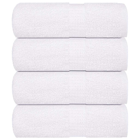 Vidaxx vaskeklude frø 4 stk 30x30 cm 360 g m² hvid