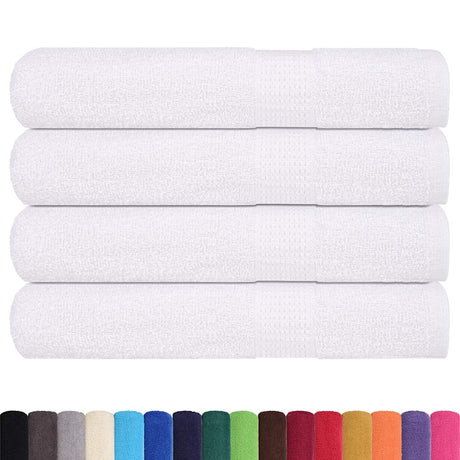 Vidaxx saunahåndklæder frogn 4 stk 80x200 cm 360 g m² hvid