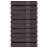 Vidaxx saunahåndklæder frogn 10 stk 80x200 cm 360 g m² antracit