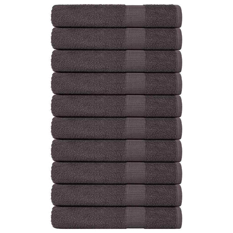 Vidaxx saunahåndklæder frogn 10 stk 80x200 cm 360 g m² antracit