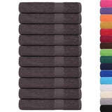 Vidaxx saunahåndklæder frogn 10 stk 80x200 cm 360 g m² antracit