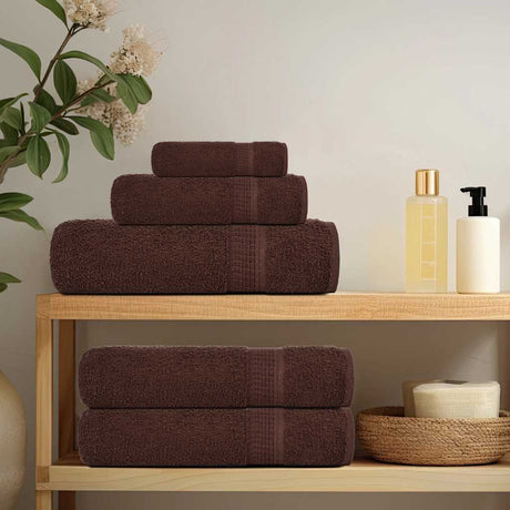Vidaxx badehåndklæder frogn 4 stk 100x150 cm 360 g m² brun
