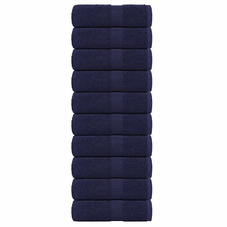 Vidaxx vaskeklude frogn 10 stk 30x30 cm 360 g m² marineblå
