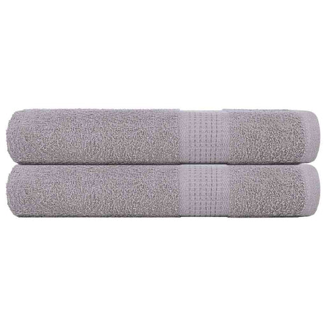 Vidaxx håndklæder frø 2 stk 100x200 cm 360 g m² grå