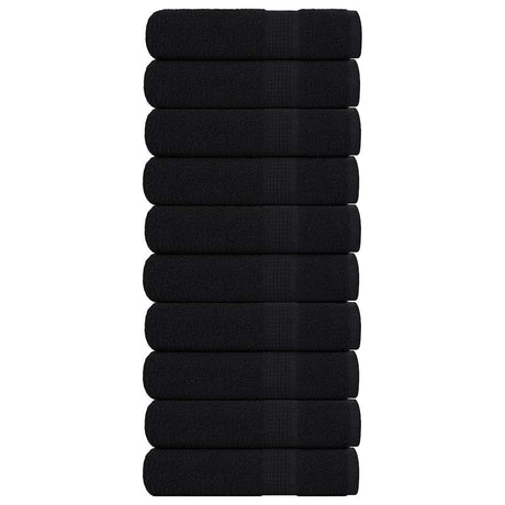 Vidaxx badehåndklæder frogn 10 stk 100x150 cm 360 g m² sort