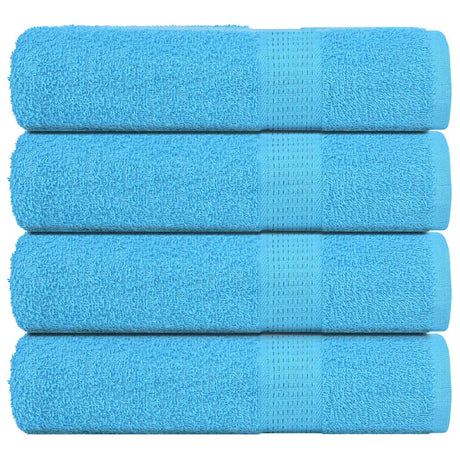 Vidaxx badehåndklæder 4 stk 100x150 cm 360 g m² 100% bomuld turkis