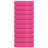 Vidaxx håndklæder frø 10 stk 50x100 cm 360 g m² pink