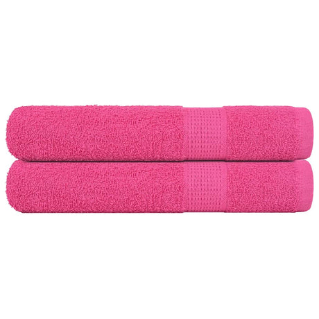 Vidaxx håndklæder frø 2 stk 100x200 cm 360 g m² pink