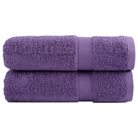 VidaXL Badehåndklæder SOLUND 2 stk 600 g m² 100x150 cm