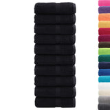 Vidaxl gastendoekjes solund 10 st 600 g m² 30x50 cm zwart