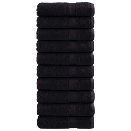 VidaXL badehåndklæder solund 10 stk 600 g m² 100x150 cm