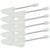 Vidaxl Shoe Spingdners 5 par EU 35-38 Plasthvide