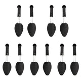Vidaxl Shoe Spulners 5 par EU 35-38 Plastik sort