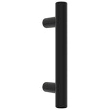 VidaXL håndtag 20 stk 64 mm rustfrit stål sort