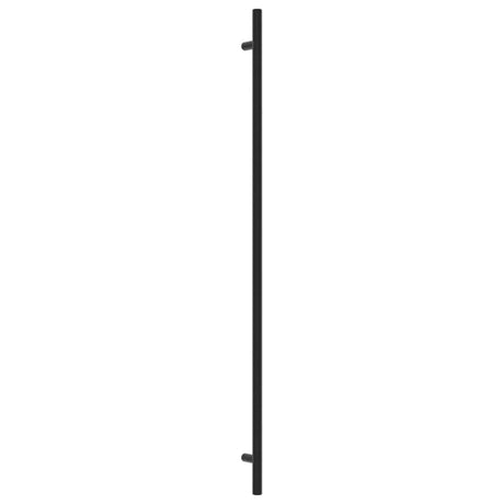 VidaXL håndtag 20 stk 480 mm rustfrit stål sort