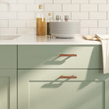VidaXL håndtag 20 stk 64 mm rustfrit stål bronzefarvet