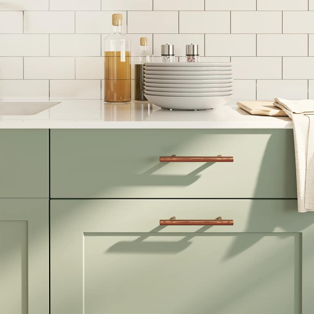 VidaXL håndtag 20 stk 96 mm rustfrit stål bronzefarvet