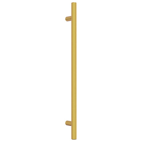 VidaXL håndtag 10 stk 224 mm rustfrit stål guldfarvet