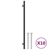 Vidaxx håndtag 10 stk 320 mm rustfrit stål sort