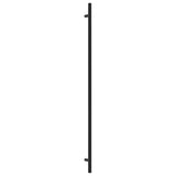 VidaXL håndtag 10 stk 480 mm rustfrit stål sort