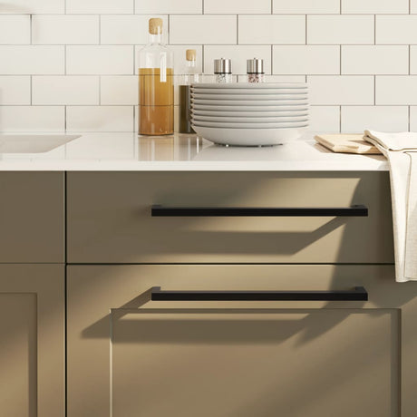 VidaXL håndtag 20 stk 320 mm rustfrit stål sort