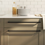 VidaXL håndtag 20 stk 480 mm rustfrit stål sort