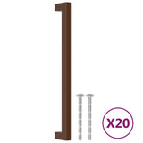VidaXL håndtag 20 stk 224 mm rustfrit stål bronzefarvet