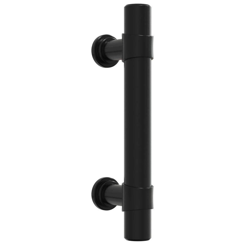 VidaXL Håndtag 20 stk 64 mm rustfrit stål sort