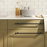 Vidaxl handvatten 20 st 320 mm roestvrij staal zwart