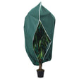 Vidaxxl plantedæksel med lynlås 70 g m² 2,36x2 m