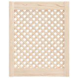 Vidaxx skabslåger med lameller 2 stk 49,5x61,5 cm massivt fyrretræ