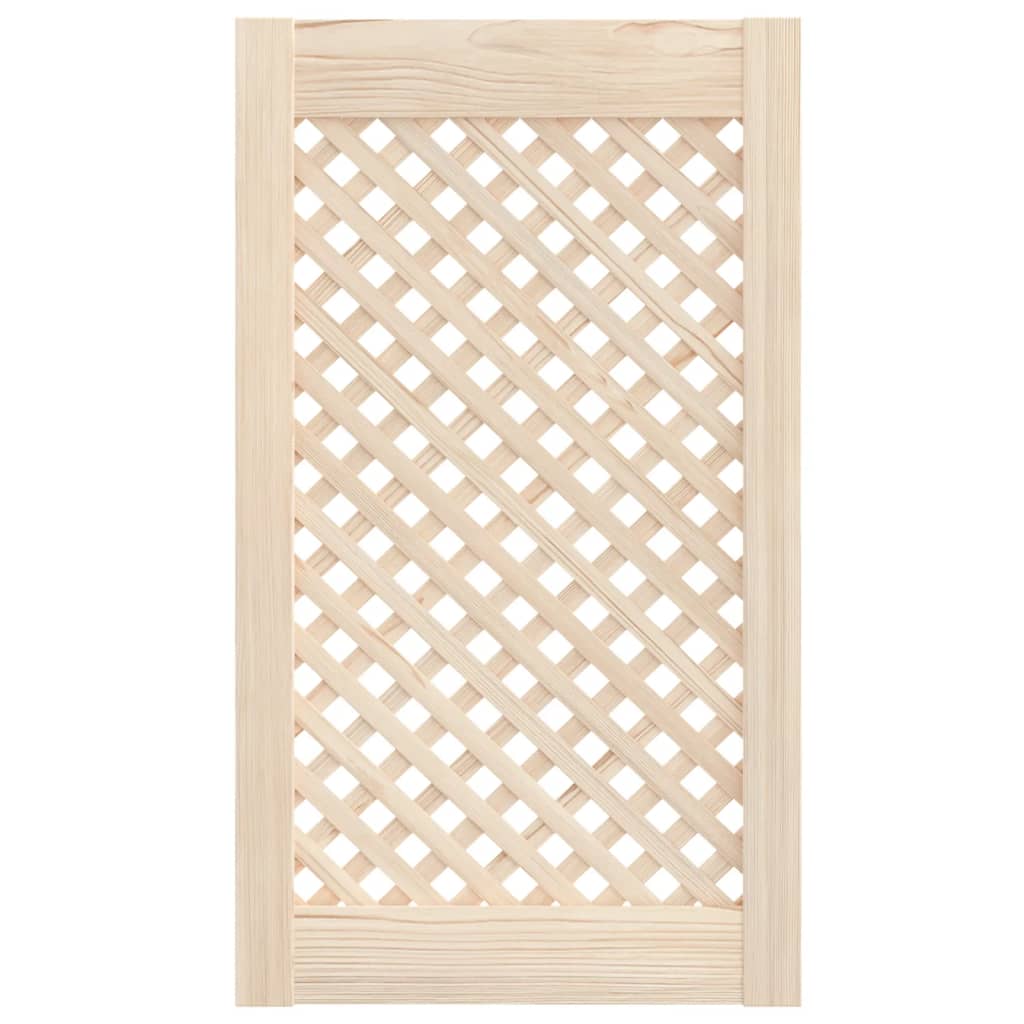 VidaXL skabslåger med lameller 2 stk 39,5x69 cm Massiv fyrretræ