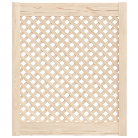Vidaxx skabslåger med lameller 2 stk 59,5x69 cm massiv fyrretræ