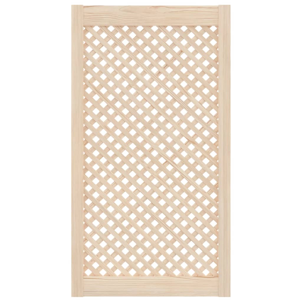 Vidaxx skabslåger med lameller 2 stk 49,5x99 cm massivt fyrretræ