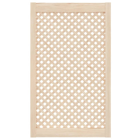 Vidaxx skabslåger med lameller 2 stk 59,5x99 cm massiv fyrretræ