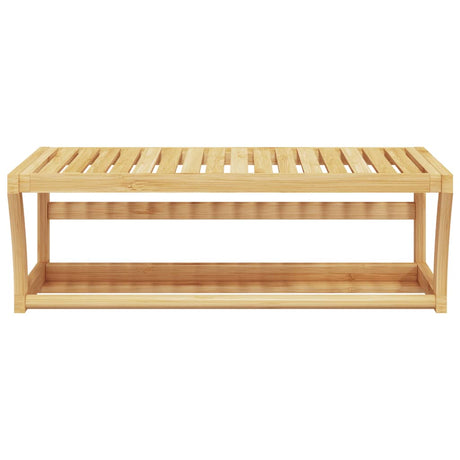 Vidaxl håndklædestativ vægmonteret 60x25x20 cm bambus
