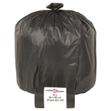 Vidaxl affaldsposer 250 stk 35 l sort