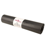 VidaXL affaldssække 250 stk 120 l sort