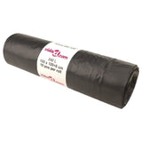 Vidaxx affaldssække med snøre 150 stk 240 l sort