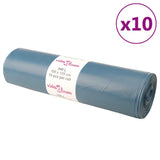 VidaXL affaldssække 100 stk 240 l blå
